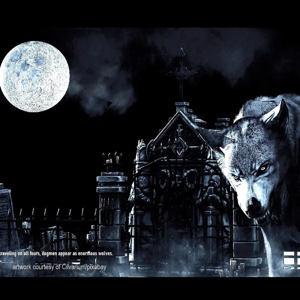 Dogman Calendar 2027 Werewolf Rougarou Wolfman Cryptid Paranormal Calendar